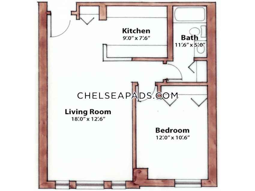 CHELSEA - 1 Bed, 1 Bath - Image 6