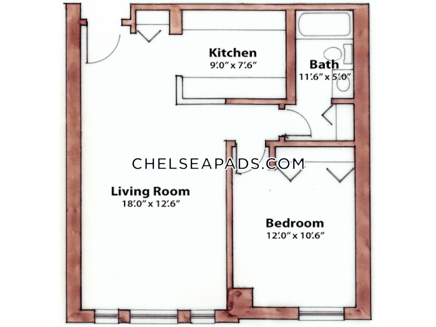 CHELSEA - 1 Bed, 1 Bath - Image 7