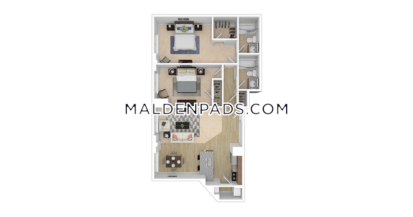 MALDEN - 2 Beds, 2 Baths - Image 11