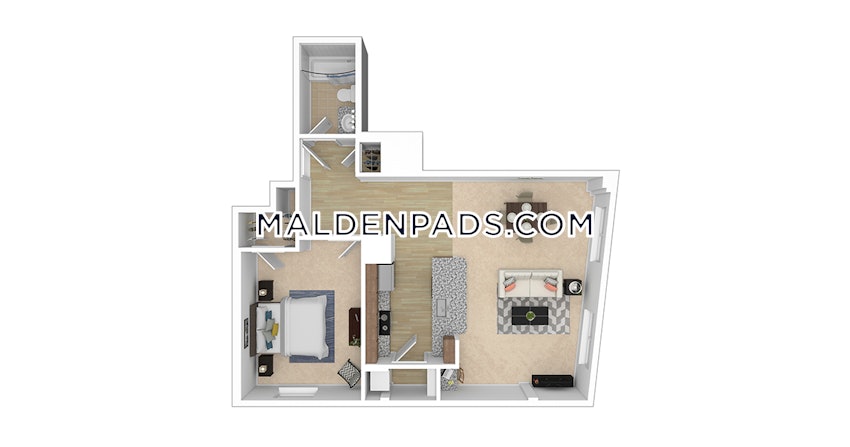 MALDEN - 1 Bed, 1 Bath - Image 7