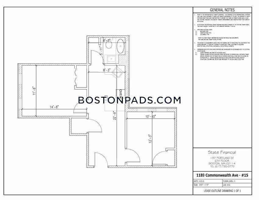 BOSTON - ALLSTON - 2 Beds, 1 Bath - Image 19