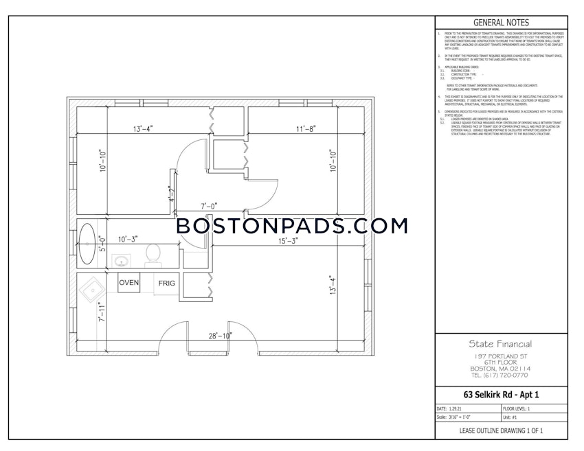 BOSTON - BRIGHTON - CLEVELAND CIRCLE - 2 Beds, 1 Bath - Image 12