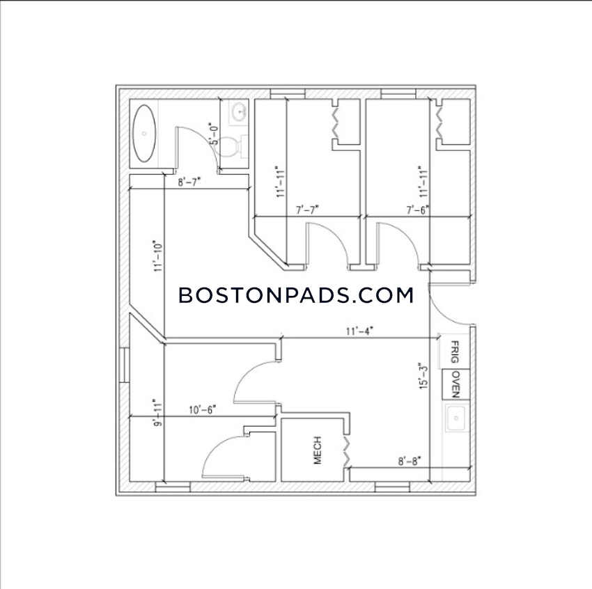 BOSTON - NORTH END - 3 Beds, 1 Bath - Image 16