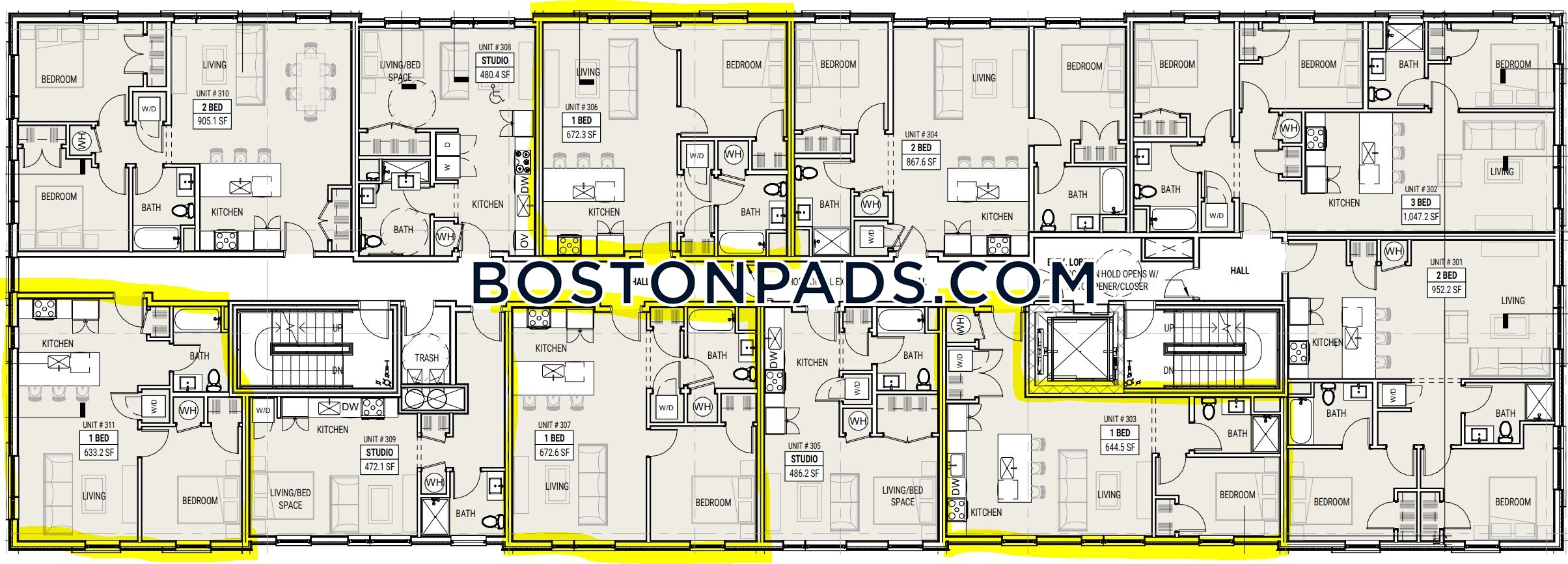 Boston - $3,412