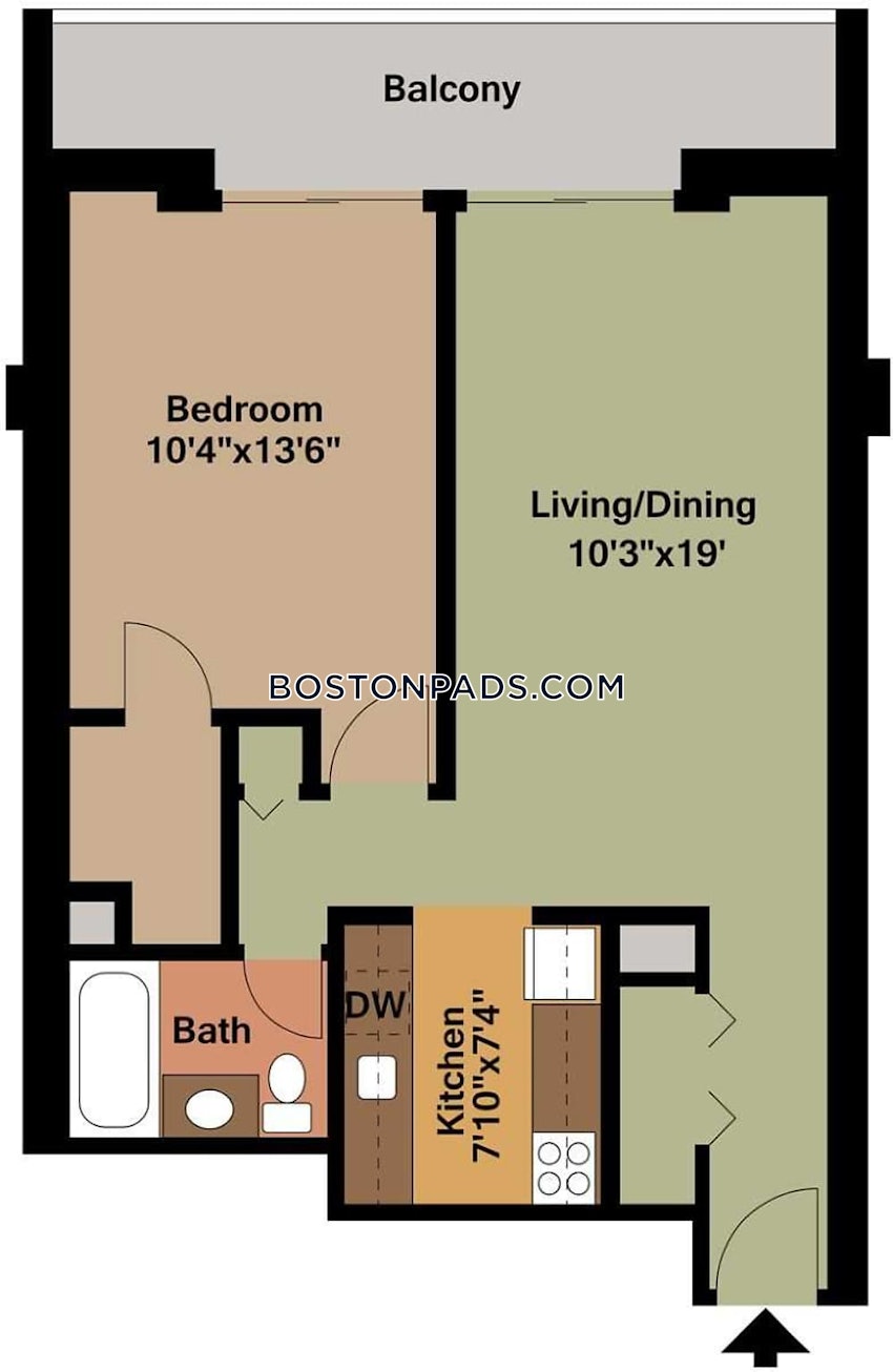 BROOKLINE- BOSTON UNIVERSITY - 1 Bed, 1 Bath - Image 18