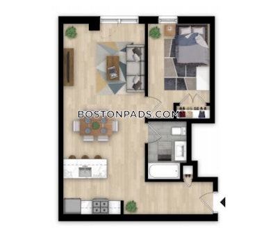 Boston - 2 Beds, 1 Baths