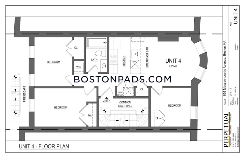 BOSTON - SOUTH END - 3 Beds, 1 Bath - Image 17