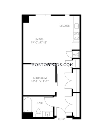 Cambridge - 1 Beds, 1 Baths