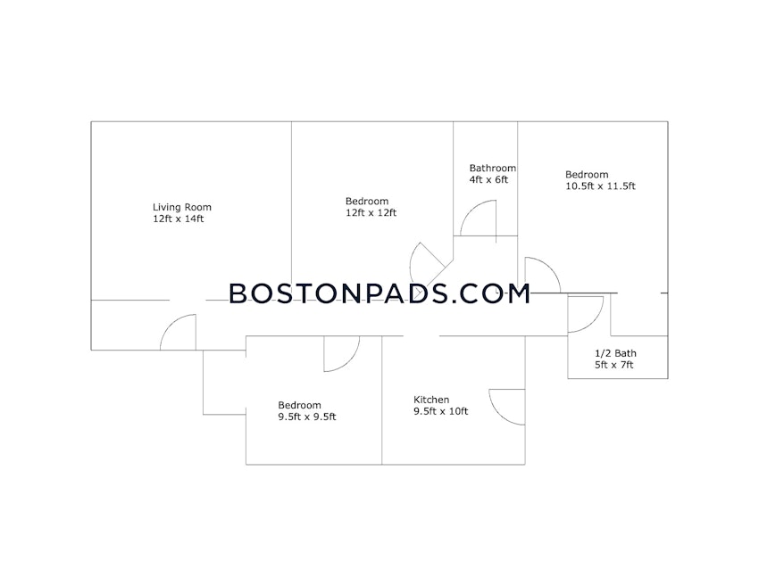 BOSTON - BRIGHTON - BOSTON COLLEGE - 3 Beds, 1.5 Baths - Image 3