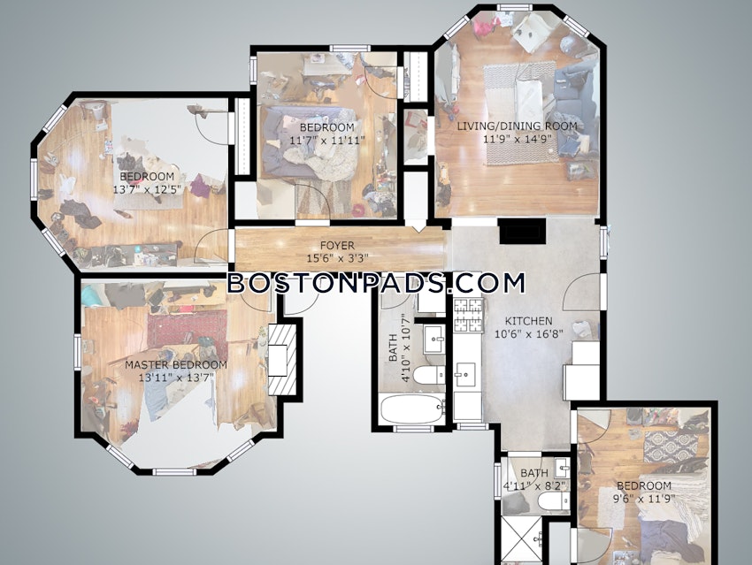 BOSTON - DORCHESTER - UPHAMS CORNER - 4 Beds, 2 Baths - Image 6