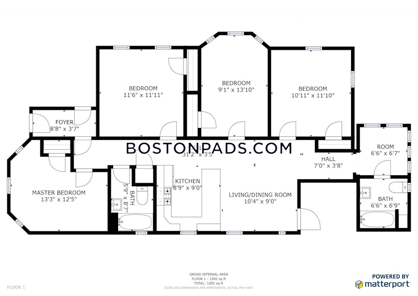 SOMERVILLE - DAVIS SQUARE - 4 Beds, 2 Baths - Image 13