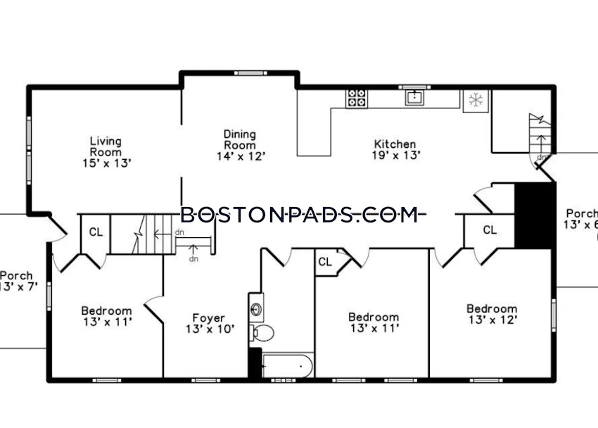 BOSTON - MATTAPAN - 3 Beds, 1 Bath - Image 4