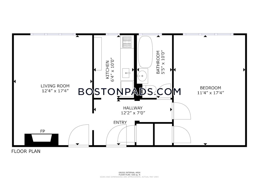 BOSTON - ALLSTON - 1 Bed, 1 Bath - Image 16