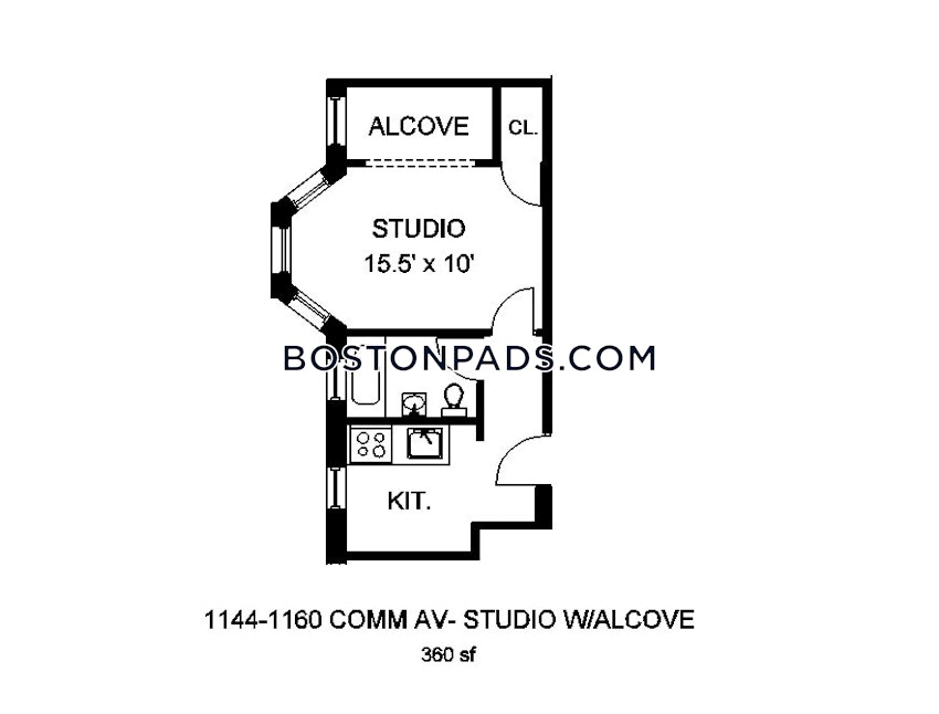 BOSTON - ALLSTON - Studio , 1 Bath - Image 12