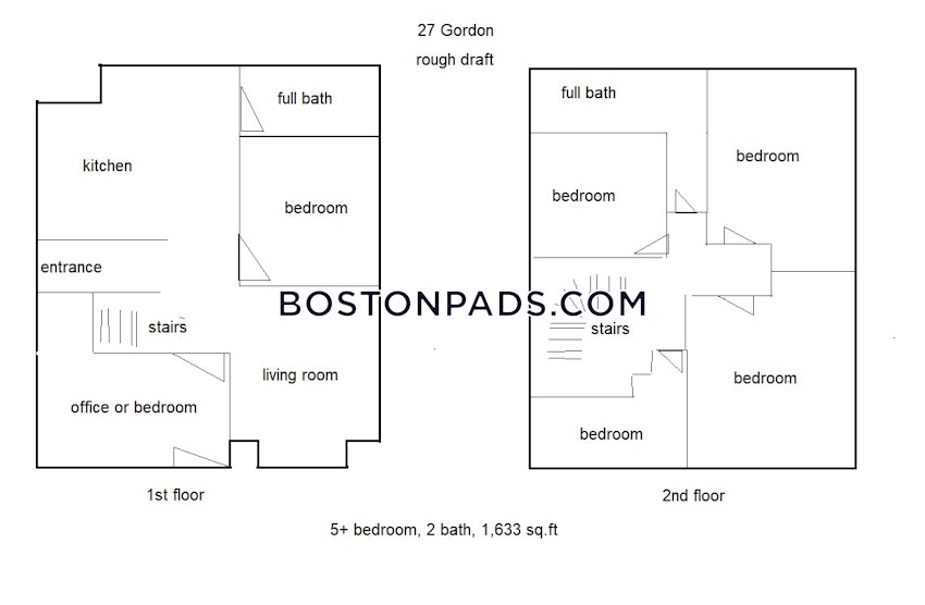 BOSTON - ALLSTON/BRIGHTON BORDER - 5 Beds, 2 Baths - Image 13