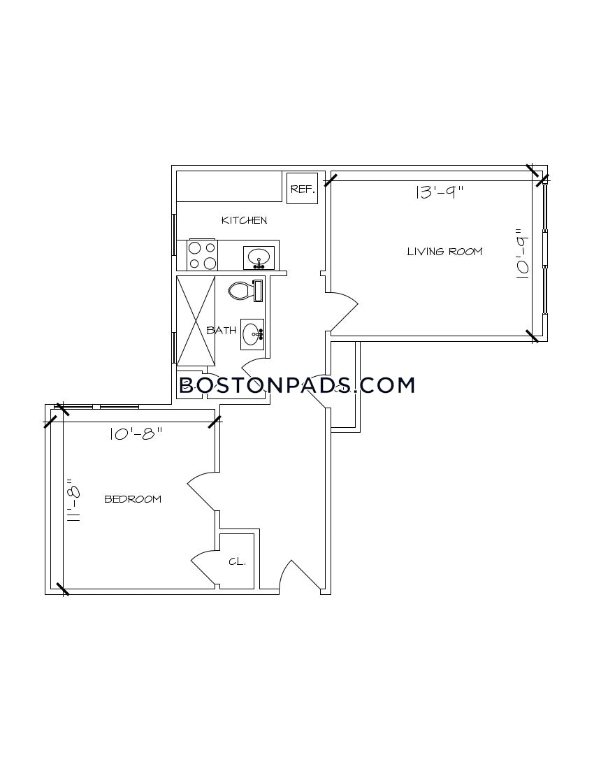 BOSTON - ALLSTON - 2 Beds, 1 Bath - Image 25