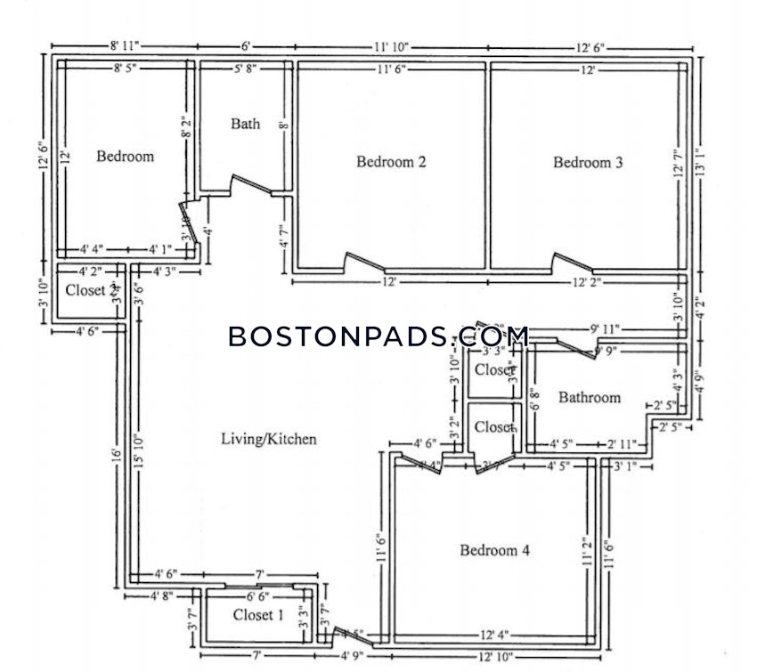 BOSTON - ALLSTON - 4 Beds, 2 Baths - Image 65