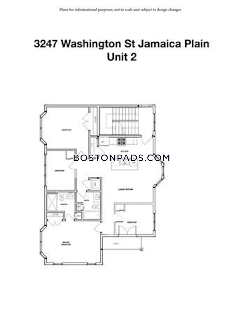 BOSTON - JAMAICA PLAIN - CENTER - 3 Beds, 2 Baths - Image 12