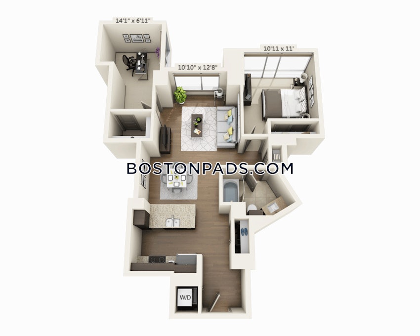 BOSTON - SEAPORT/WATERFRONT - 1 Bed, 1 Bath - Image 37