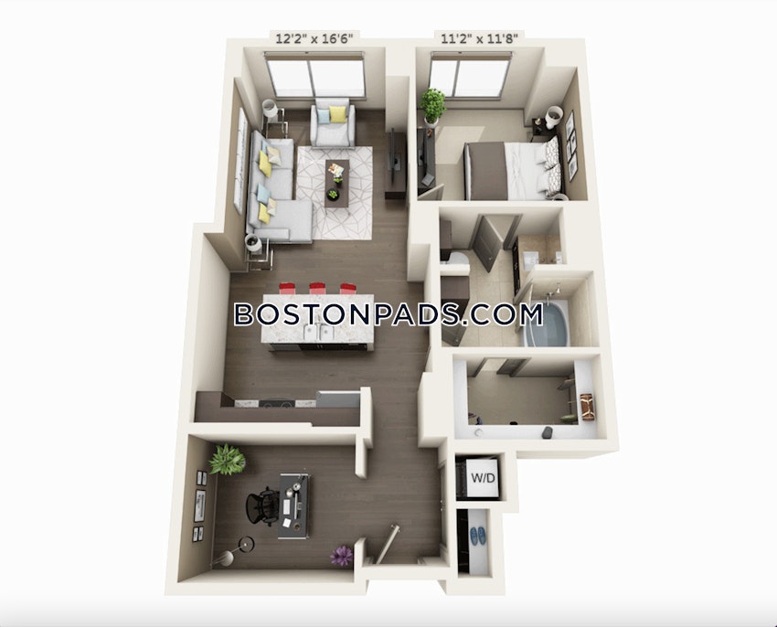 BOSTON - SEAPORT/WATERFRONT - 1 Bed, 1 Bath - Image 49