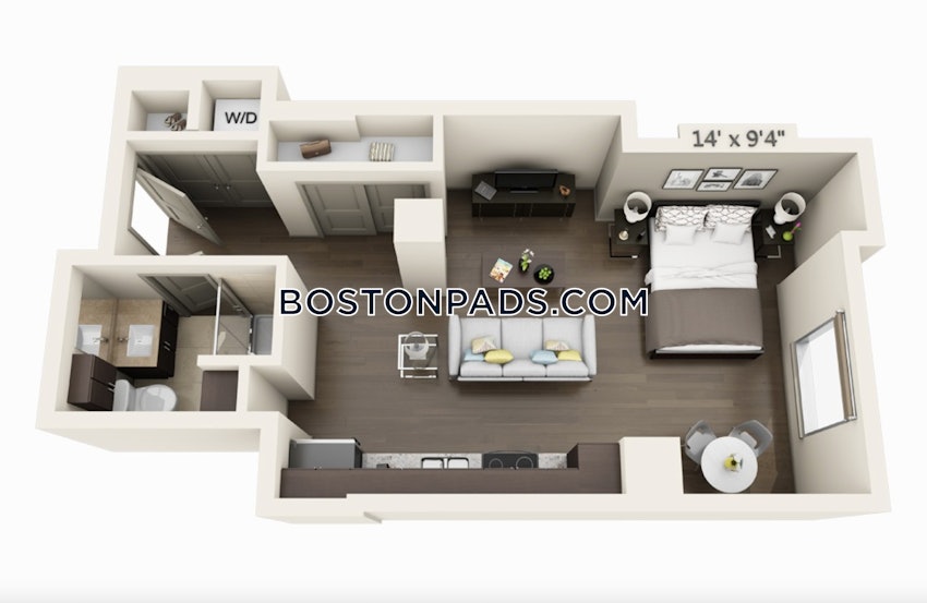 BOSTON - SEAPORT/WATERFRONT - Studio , 1 Bath - Image 47