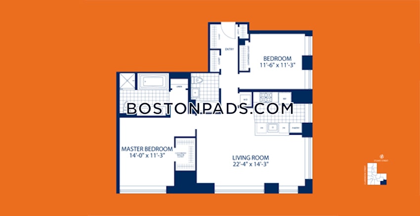 BOSTON - BACK BAY - 2 Beds, 2 Baths - Image 43