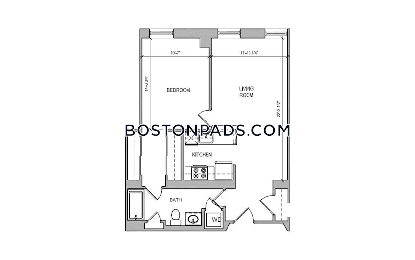 BOSTON - SOUTH END - 1 Bed, 1 Bath - Image 17