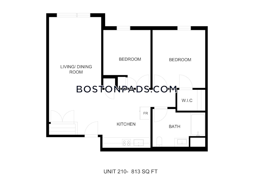 BOSTON - MATTAPAN - 2 Beds, 1 Bath - Image 2