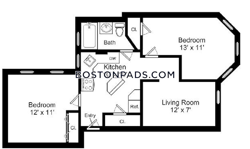 BOSTON - FENWAY/KENMORE - 2 Beds, 1 Bath - Image 1