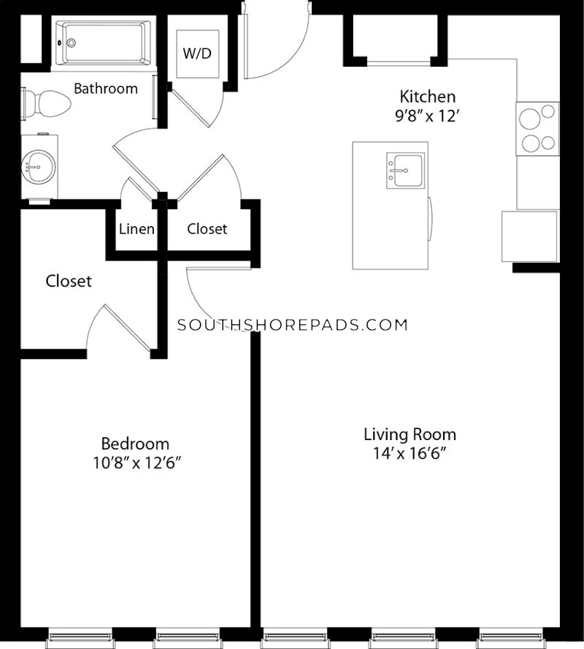 WEYMOUTH - 1 Bed, 1 Bath - Image 10