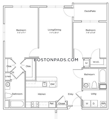 Wilmington - 2 Beds, 2 Baths